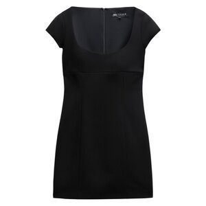 🖤 ZARA Short Fitted Black Dress | Size XL | New